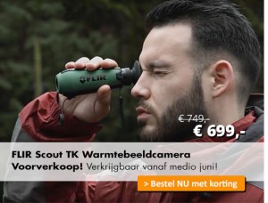FLIR Scout TK Warmtebeeldcamera Voorverkoop